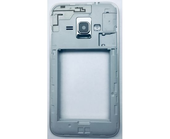 Samsung Galaxy J1 (SM-J120F/DS) Средняя часть корпуса (снятый оригинал) - серый Samsung - Сервис Плюс Рус
