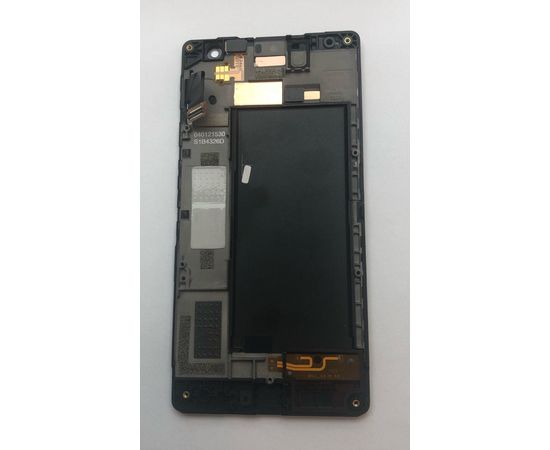 Nokia Lumia 735 (RM-1038) Дисплей в сборе с тачскрином (Черный) (original) Nokia - Сервис Плюс Рус