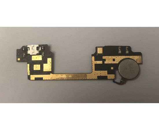 Alcatel IDOL 4S (6070K) Нижняя плата с системным разъемом, вибромотором и микрофоном (original) Alcatel - Сервис Плюс Рус