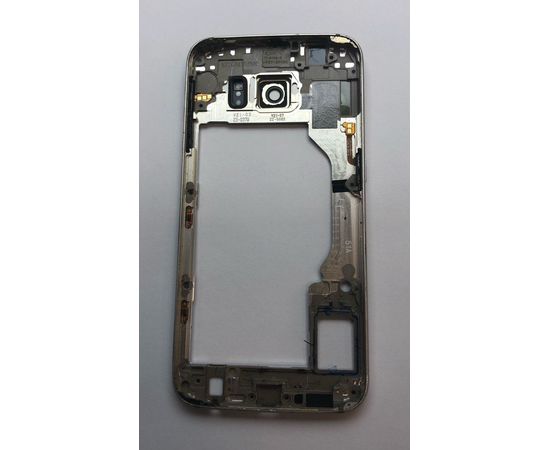 Samsung Galaxy S6 (SM-G920F) Средняя часть корпуса (снятый оригинал) - золото Samsung - Сервис Плюс Рус