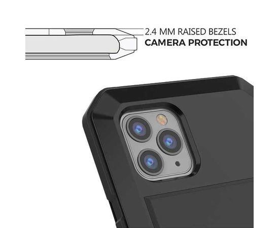 Чехол противоударный/водонепроницаемый для Apple iPhone 11 Pro Max Taktik - Красный - 