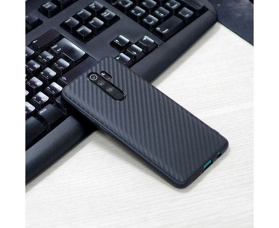 Чехол ТПУ карбон для Xiaomi Redmi Note 8 Pro - Сервис Плюс Рус