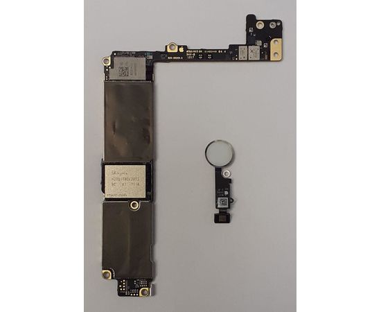 iPhone 7 Plus материнская плата с кнопкой Home 128gb (белый) (под восстановление) Apple - Сервис Плюс Рус