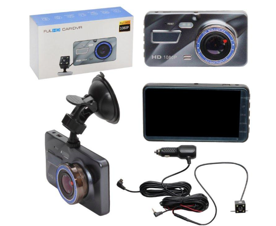 Видеорегистратор Z16 1080P Dual Lens 170 гр + задняя камера - Сервис Плюс Рус