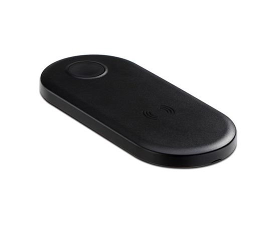 Беспроводное зарядное устройство COTEetCI Wireless Fast Charger (CS5160-BK) 2 in 1 для iPhone и Apple Watch - Сервис Плюс Рус