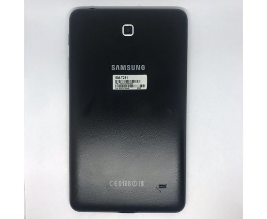 Крышка задняя Samsung Galaxy Tab 4 7.0 (SM-T231) в сборе с полифоническим динамиком (Оригинал) - черный Samsung - Сервис Плюс Рус