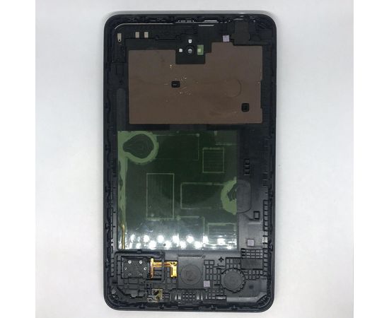 Крышка задняя Samsung Galaxy Tab 4 7.0 (SM-T231) в сборе с полифоническим динамиком (Оригинал) - черный Samsung - Сервис Плюс Рус