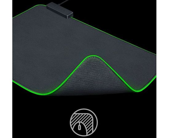 Коврик для мышки RASURE с LED RGB-01 - черный - Сервис Плюс Рус