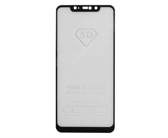 Защитное стекло Xiaomi Redmi Note 6 Pro с рамкой 9H Full Glue без упаковки черное Xiaomi - Сервис Плюс Рус