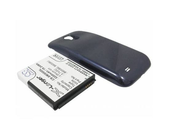 Задняя крышка Samsung i9500 под усиленный аккумулятор (Синий) (ААА) Samsung - Сервис Плюс Рус