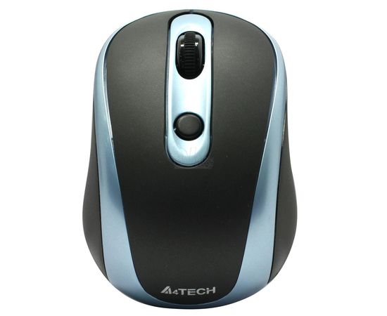 Мышь A4Tech G9-250-4, беспроводная, черная с голубым A4Tech - Сервис Плюс Рус