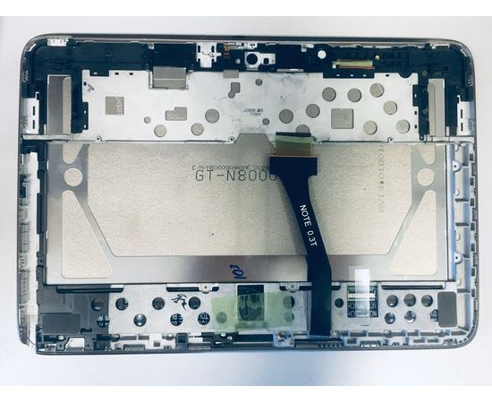 Samsung Galaxy Note 10.1 (GT-N8000) Дисплей в сборе с сенсорным экраном (модуль) с рамкой (Синий) (Оригинал) Samsung - Сервис Плюс Рус