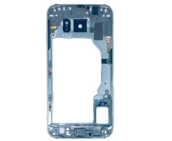 Samsung Galaxy S6 (SM-G920F) Средняя часть корпуса (снятый оригинал) - серебро Samsung - Сервис Плюс Рус