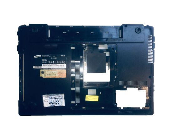Samsung RV511/RV515/RV520 Нижняя часть корпуса (поддон) (оригинал) - черный Samsung - Сервис Плюс Рус