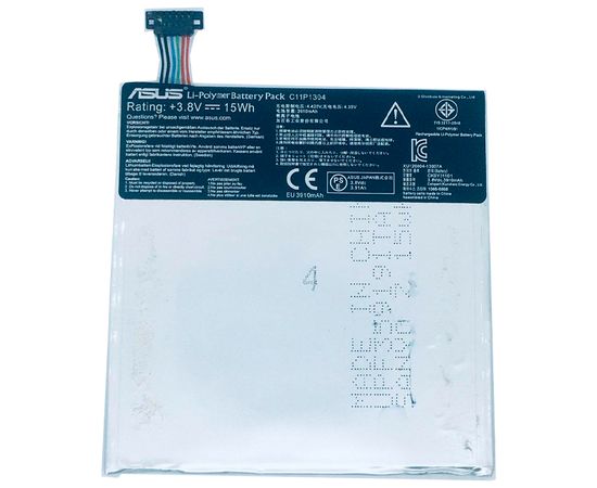 Аккумулятор (батарея) C11P1304 для планшета Asus MeMO Pad HD7 ME173X, ME176CX, MeMO Pad 8" ME180A, VivoTab 8" M80T, M81C, ZenPad S 8" (Z580C, Z580CA) (Оригинал) ASUS - Сервис Плюс Рус