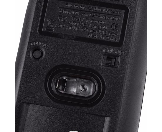 Мышь беспроводная компактная бесшумная - Черный - Сервис Плюс Рус