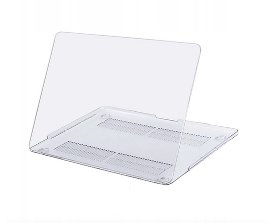 Чехол-накладка для Macbook Air 13.3" (2018) matte (пластик) Прозрачный - Сервис Плюс Рус