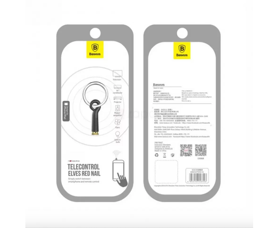 Пульт управления Baseus Telecontrol Elves Red Nail 3.5 jack (Black) MIBASETERN-01S Baseus - Сервис Плюс Рус