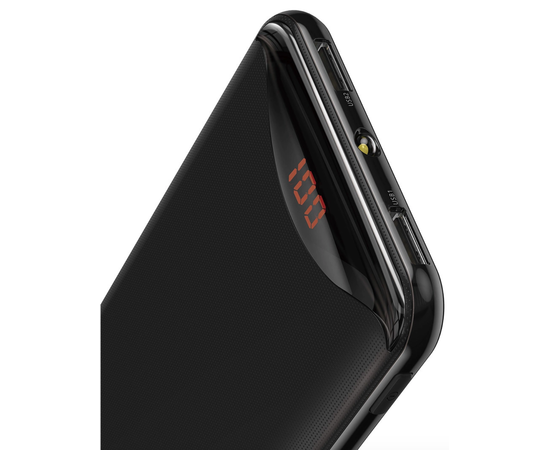 Внешний аккумулятор 10000 mAh Gentleman PPLN-A01 Baseus черный Baseus - Сервис Плюс Рус