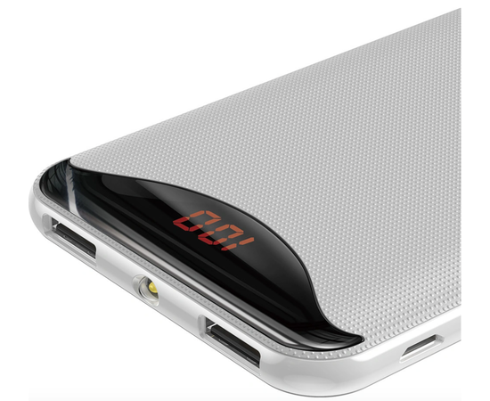 Внешний аккумулятор 10000 mAh Gentleman PPLN-A02 Baseus белый Baseus - Сервис Плюс Рус