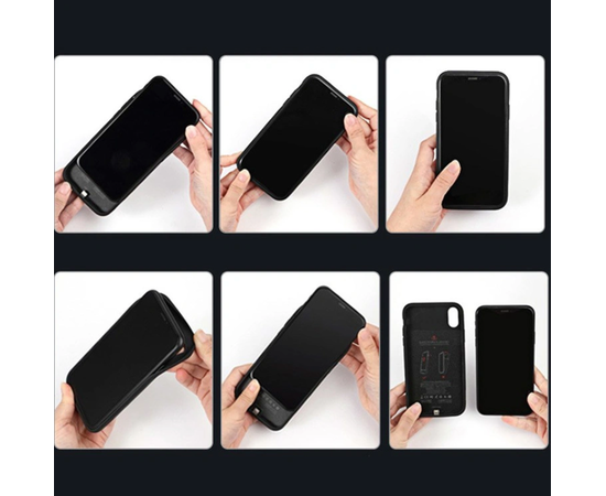 Чехол-аккумулятор Baseus 3300мАч Черный для iPhone X/XS Baseus - Сервис Плюс Рус