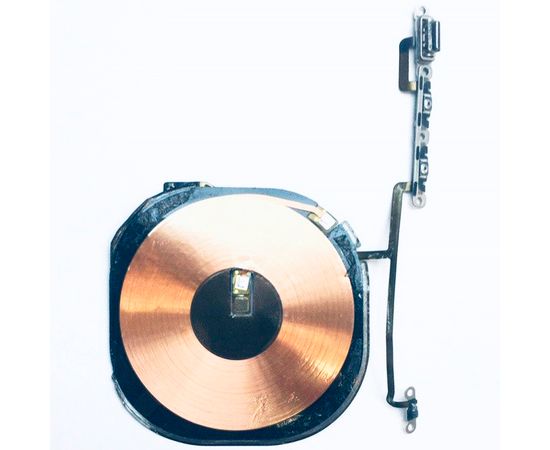 iPhone XS MAX Шлейф беспроводной зарядки с кнопкой громкости и блокировки (821-01474-04) (оригинал) Apple - Сервис Плюс Рус