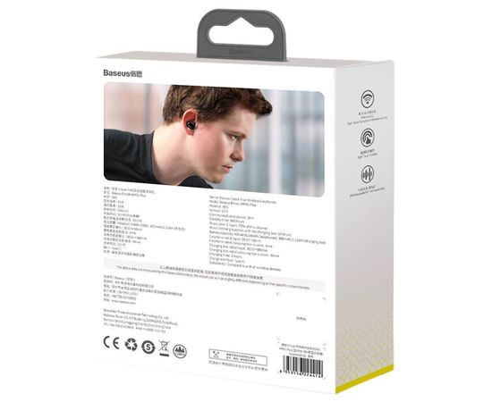 Беспроводные наушники Baseus WM01 Plus Baseus - Сервис Плюс Рус