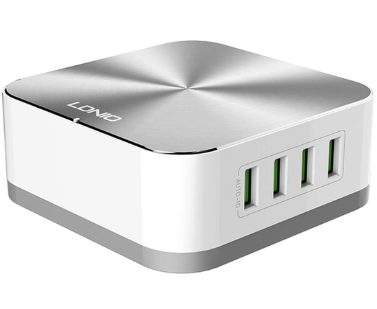 Сетевое зарядное устройство LDNIO A8101 8USB 10A (Серебро) LDNIO - Сервис Плюс Рус