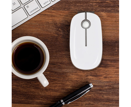 Беспроводная мышь l300 2.4g, белая ISA - Сервис Плюс Рус