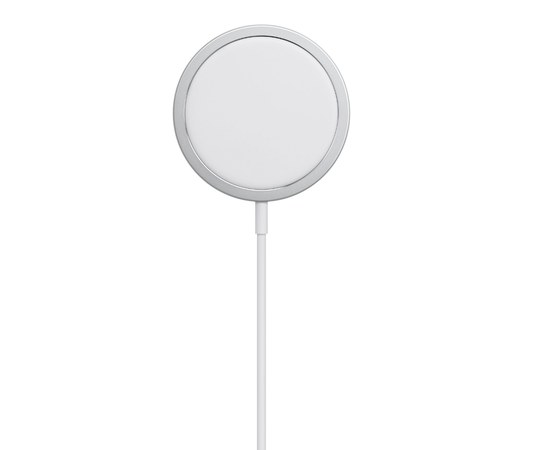 Беспроводное зарядное устройство MagSafe для iPhone 12 магнитное 15W Apple - Сервис Плюс Рус
