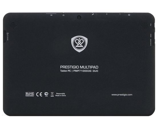 Планшет Prestigio MultiPad PMP7100D3G 1Gb/16Gb Черный Prestigio - Сервис Плюс Рус