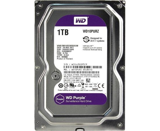 HDD внутренний 3,5" 1TB WD IntelliPower, Sata-III, 5400 RPM, 64 mb WD - Сервис Плюс Рус