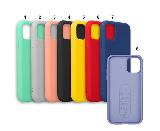 Чехол силиконовый iPhone 12/12 Pro (6.1) (с магнитом) - Сервис Плюс Рус