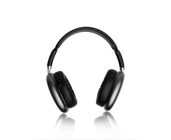 Беспроводные Bluetooth наушники накладные P9, черные - Сервис Плюс Рус
