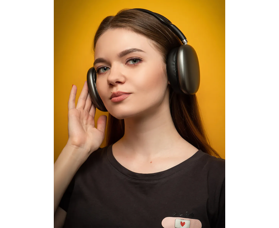 Беспроводные Bluetooth наушники накладные P9, черные - Сервис Плюс Рус