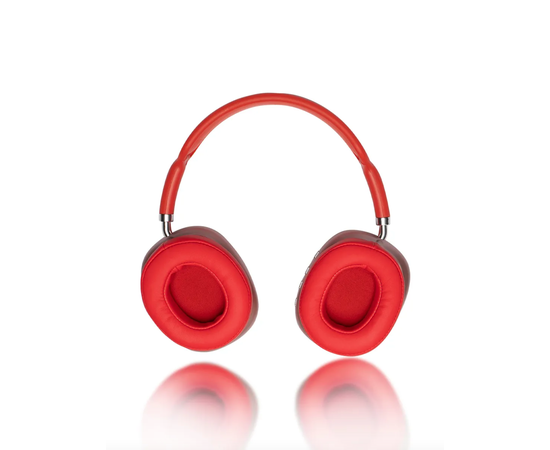Беспроводные Bluetooth наушники накладные P9, красные - Сервис Плюс Рус
