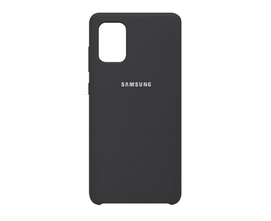 Чехол Samsung A71 Silicone Cover серый Samsung - Сервис Плюс Рус