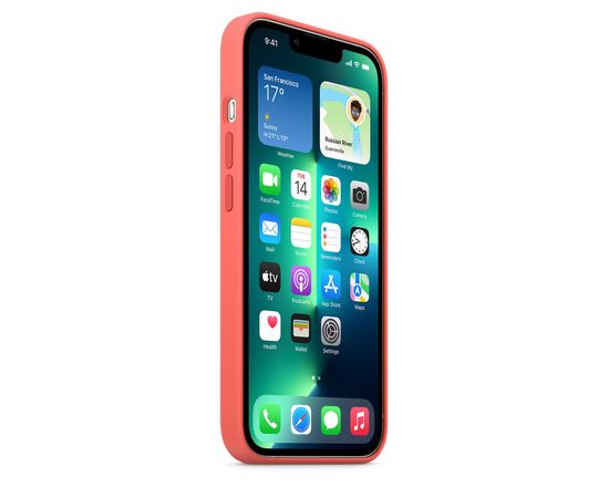 Чехол Silicon Сase для Apple iPhone 13 Mini (5.4), розовый помело - Сервис Плюс Рус