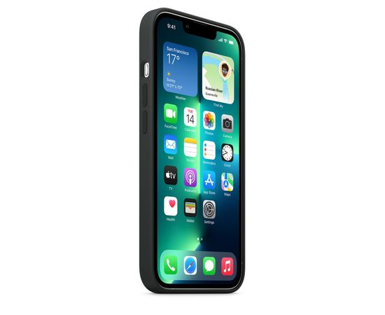Чехол Silicon Сase для Apple iPhone 13 Mini (5.4), Тёмная ночь - Сервис Плюс Рус