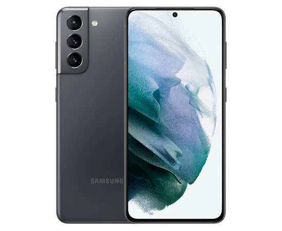 Смартфон Samsung Galaxy S21 5G (SM-G991B) 128GB/8GB. Серый фантом Samsung - Сервис Плюс Рус