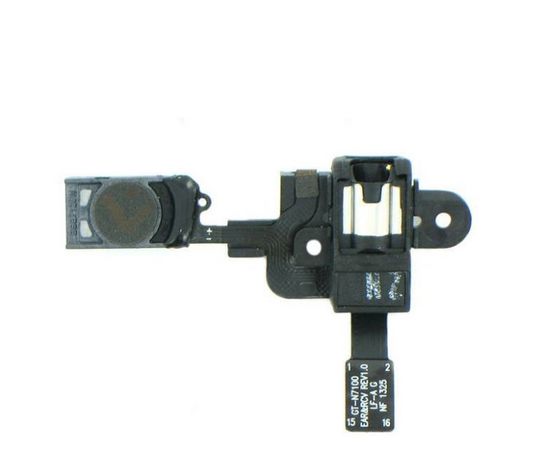 Samsung Galaxy Note II (GT-N7100) Разговорный динамик с разъемом гарнитуры на шлейфе (снятый оригинал) Samsung - Сервис Плюс Рус