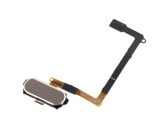 Samsung Galaxy S6 (SM-G920F) Кнопка Home со шлейфом (снятый оригинал) - золото Samsung - Сервис Плюс Рус
