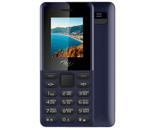 Мобильный телефон itel IT2163R 32/32Mb (синий) - б/у Itel - Сервис Плюс Рус