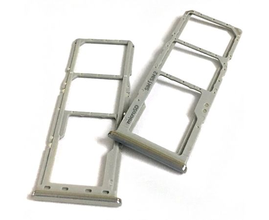 Samsung Galaxy A50 (SM-A505F) SIM лоток (снятый оригинал) - белый Samsung - Сервис Плюс Рус