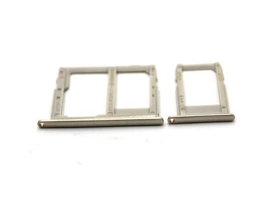 Samsung Galaxy J5 (SM-J530) Контейнер SIM/SD (снятый оригинал) - золото Samsung - Сервис Плюс Рус