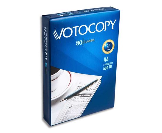 Бумага офисная Votocopy А4 500 листов (1шт) - Сервис Плюс Рус