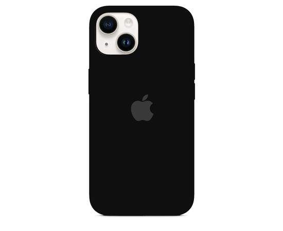 Чехол силиконовый для iPhone 14 Pro (6.1) Silicon Сase - №13 (Черный) Apple - Сервис Плюс Рус
