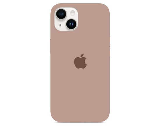 Чехол силиконовый для iPhone 14 (6.1) Silicon Сase - №33 (Бежевый) Apple - Сервис Плюс Рус