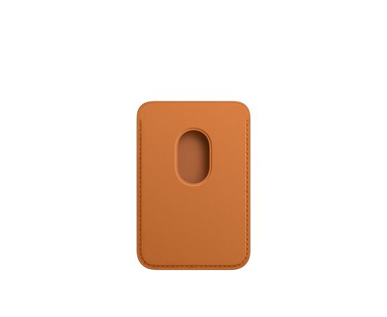 Кардхолдер для Apple iPhone Leather Wallet with MagSafe - Golden Brown - Сервис Плюс Рус