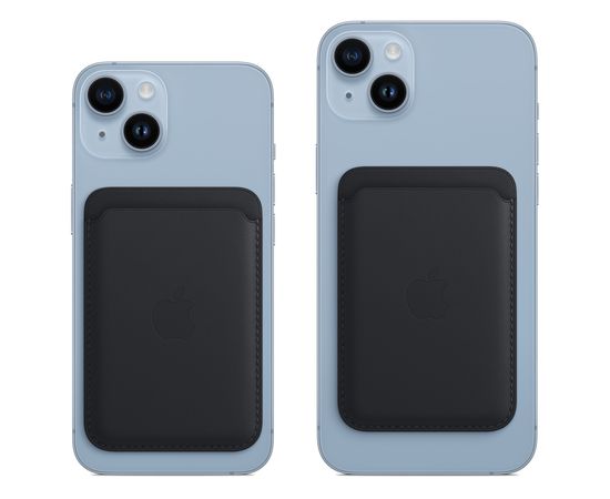 Кардхолдер для Apple iPhone Leather Wallet with MagSafe - Midnight - Сервис Плюс Рус